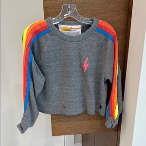 Aviator Nation Cropped Sweatshirt